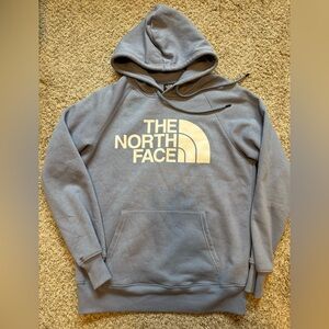 North face women’s hoodie small light blue
